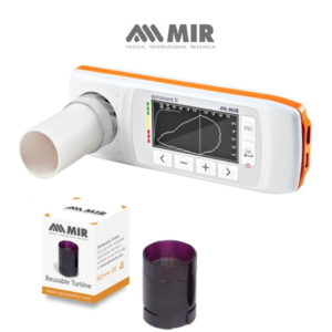 Spirobank II Advanced: Spirometer + 1 reusable turbine