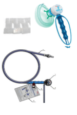 ⁦EASE II Demand Valve – O2/N2O, 3m Hose, BS5682 Probe, Single-Use Mask & Mouthpiece⁩ - الصورة ⁦2⁩