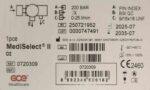 ⁦MediSelect II Oxygen Regulator – High Pressure, Pin Index, BSI QC, 200 Bar, 0-25 LPM⁩ - الصورة ⁦2⁩