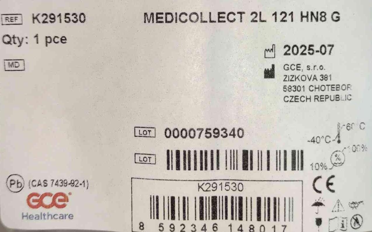 1680501000028760651.jpg GCE MEDICOLLECT Suction Jar – 2L, Autoclavable 121°C, Screw Lid - الصورة 1